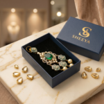 Majestic Emerald Earrings - Image 4