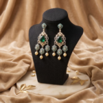 Majestic Emerald Earrings - Image 5