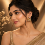 Kundan Meenakari Stud Earrings - Image 2