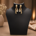 Gulnaar Kundan Dangler Earrings - Image 4
