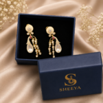 Gulnaar Kundan Dangler Earrings - Image 3