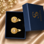 Sun Pearl Stud Earrings - Image 3