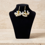 Pearl Blossom Chandelier Earrings - Image 5