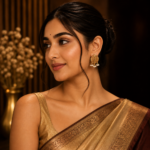 Pearl Temple Earrings - Image 2