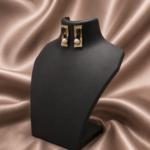 Brown Pearl Statement Earrings - Image 5