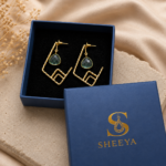 Mint Drop Earrings - Image 3