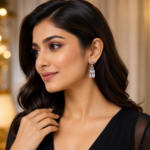 Crystal Drop Earrings - Image 2