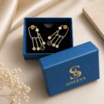Brass Dangler Earrings - Image 3