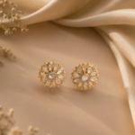 Kundan Premium Stud Earrings