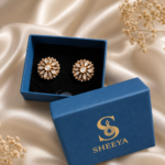 Kundan Premium Stud Earrings - Image 3