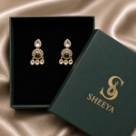 Kundan Statement Earrings - Image 3