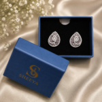 Lavender Glow Studs Earrings - Image 3