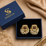 Pearl Heritage Stud Earrings - Image 4