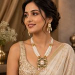 Gulbahar Pearl Necklace Set - Image 2
