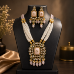 Gulbahar Pearl Necklace Set - Image 4