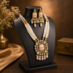 Gulbahar Pearl Necklace Set - Image 5