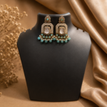 Feroza Pearl Ethnic Earrings - Image 4