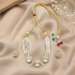 Layered Pearl Kundan Choker