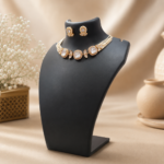 Layered Pearl Kundan Choker - Image 5
