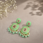 Mint Aura Earrings