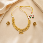 Temple Gold Necklace Set