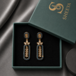 Blue Regal Earrings - Image 3