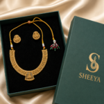 Temple Gold Necklace Set - Image 3