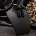 Black Drop Earrings - Image 5