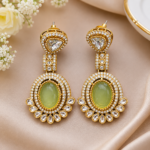 Mint Stone Earrings
