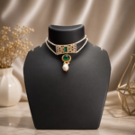 Emerald Pearl Choker - Image 5