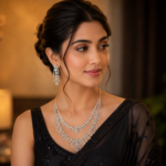 Double Layer AD Necklace Set - Image 2
