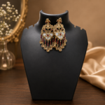 Mother Pearl Drop Earrings - Image 4