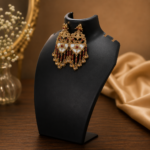Mother Pearl Drop Earrings - Image 5