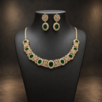 Emerald AD Necklace Set - Image 4