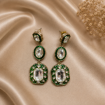 Emerald Stone Earrings