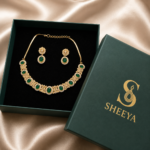Emerald AD Necklace Set - Image 3
