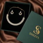 AD Gold Necklace Set - Image 3