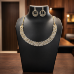 AD Gold Necklace Set - Image 4