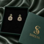 Emerald Ruby Earrings - Image 3