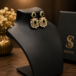 Emerald Ruby Earrings - Image 5
