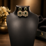Emerald Ruby Earrings - Image 4