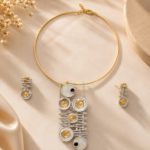 Mother Pearl Fusion Hasli Set