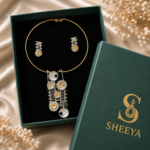 Mother Pearl Fusion Hasli Set - Image 3