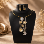 Mother Pearl Fusion Hasli Set - Image 4