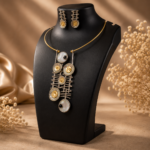 Mother Pearl Fusion Hasli Set - Image 5