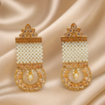 Designer Pearl Kundan Earrings