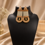 Designer Pearl Kundan Earrings - Image 4