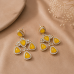 Yellow Stone Earrings