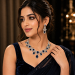 Blue CZ Necklace Set - Image 2