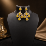 Yellow Stone Earrings - Image 4